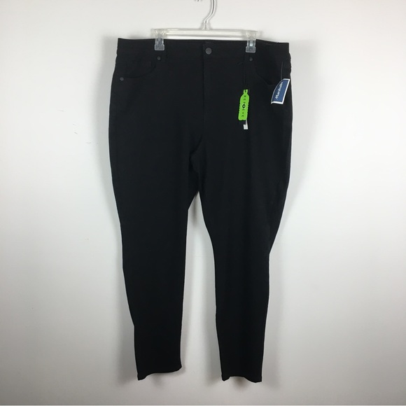 Jones New York Denim - NWT Jones New York Repreve Black Jeans Sz 22W Stretch Skinny Eco Friendly Goth